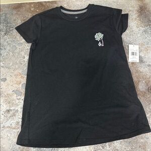 Volcom Black Kids' dress with Palm Tree Accent